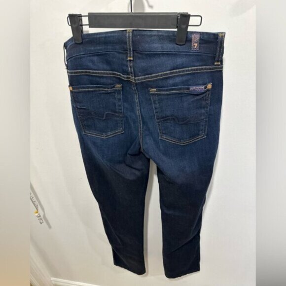 NWOT- 7 FOR ALL MANKIND KIMMIE STRAIGHT LEG JEANS - Picture 4 of 7